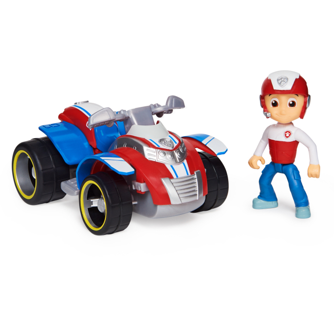 Автомоделі - Ігровий набір Paw Patrol Базовий рятувальний автомобіль з Райдером (SM16775/8807)#3