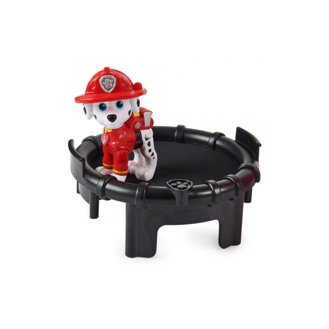 Транспорт и спецтехника - Игровой набор Paw Patrol The movie Пожарная станция Маршалла делюкс (SM17730)#4