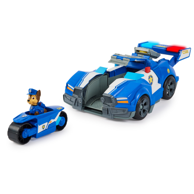 Транспорт і спецтехніка - Машинка-трансформер Paw Patrol The movie делюкс з Гонщиком (SM17732)#2