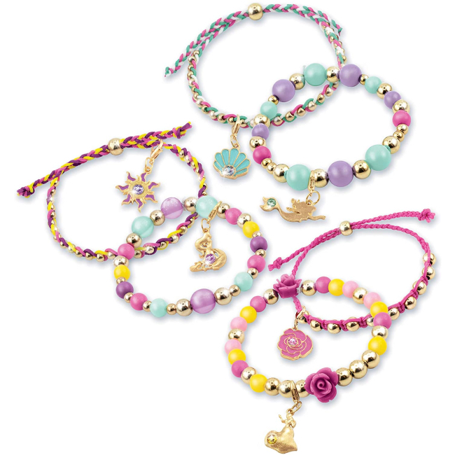 Набори для творчості - Набір для створення шарм-браслетів Make it Real Disney princess з кристалами Swarovski (MR4381)#4