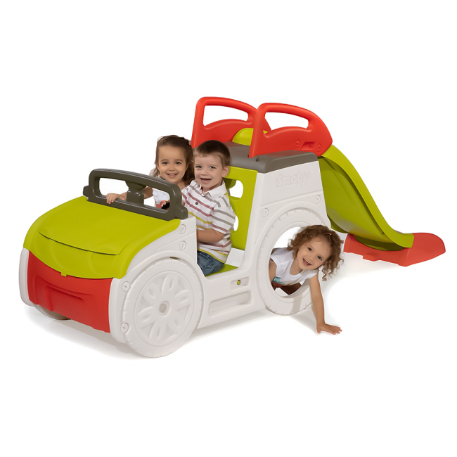 Игровые комплексы, качели, горки - Игровой комплекс Smoby Автомобиль путешественника (840205)#4