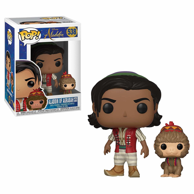 Фигурки персонажей - Набор фигурок Funko Pop Disney Aladdin Аладдин и Абу (FUN2060)#2