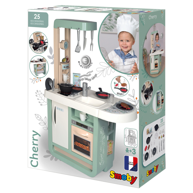 Дитячі кухні та побутова техніка - Іграшкова кухня Smoby Черрі (310911)#4