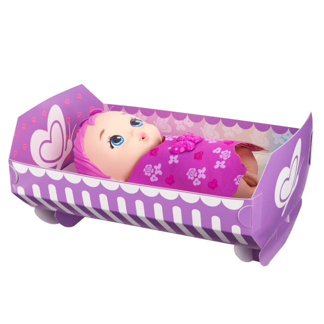 Пупсы - Пупс My Garden Baby Feed and change Розовые крылышки (GYP10)#2