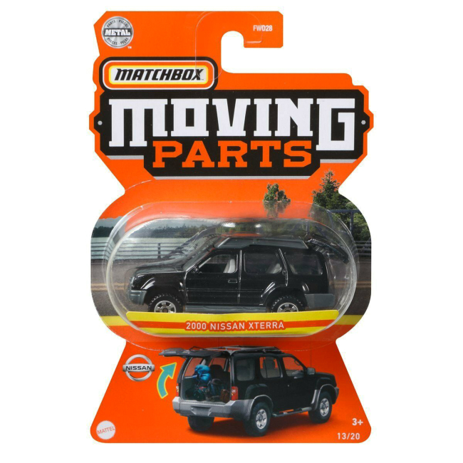 Автомоделі - Автомодель Matchbox Moving parts 2000 Nissan Xterra 1:64 (FWD28/GWB53)#2