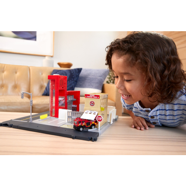 Паркинги и гаражи - Игровой набор Matchbox Пожарная часть (HBD76)#5