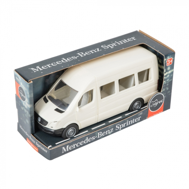 Транспорт і спецтехніка - Автомобіль Tigres Mercedes-Benz Sprinter пасажирський білий (39655)#3