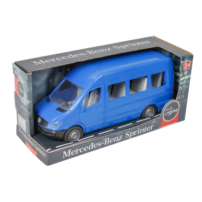 Транспорт і спецтехніка - Автомобіль Tigres Mercedes-Benz Sprinter пасажирський синій (39657)#2