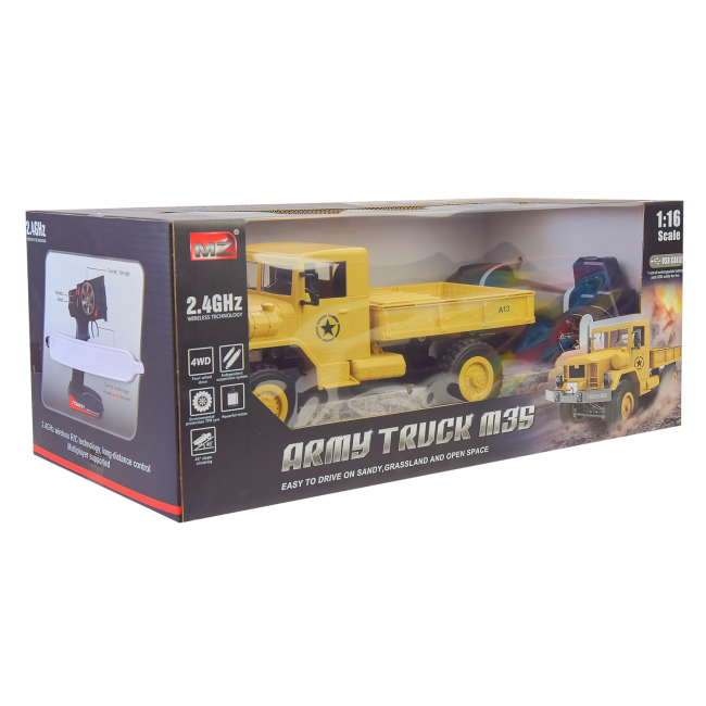 Радіокеровані моделі - Машинка на радіокеруванні MZ American army truck-M35A2 (YY2013)#5