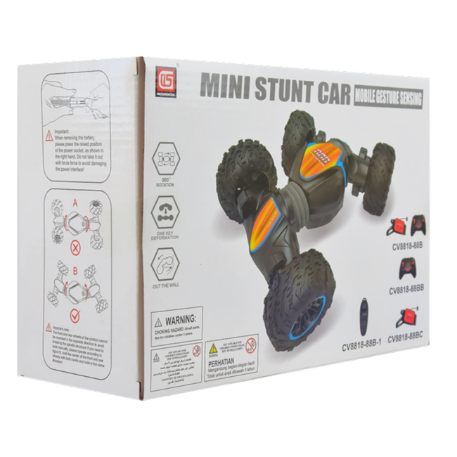 Радіокеровані моделі - Машинка-перевертень на радіокеруванні Shantou Jinxing Mini stunt car (CV8818-88B)#5
