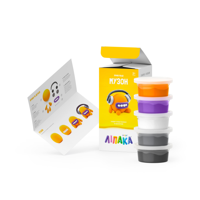 Наборы для лепки - Набор для лепки Липака ClayMate Музон (MAE001)#4