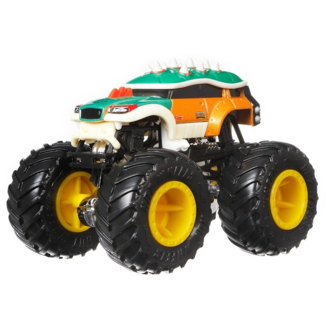 Автомоделі - Набір машинок Hot Wheels Monster Trucks Донкі конг і Боузер (FYJ64/GTR48)#4