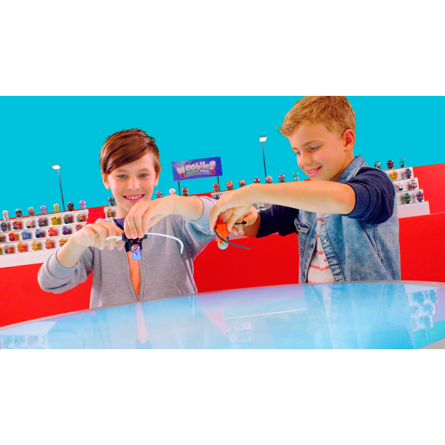 Волчки и боевые арены - Игровой набор Marvel Wooblies Магнитные фигурки с пусковым устройством в блистере 3 шт (WBM011) #3