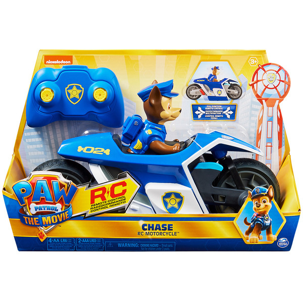 Фигурки персонажей - Полицейский мотоцикл Гонщика Paw Patrol на дистанционном управлении (SM17750)#5