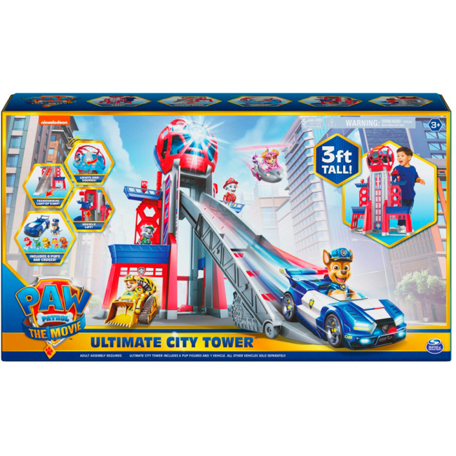Автотреки - Игровой набор Paw Patrol Гигантская спасательная станция (SM17721)#5