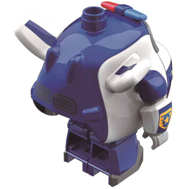 Фігурки персонажів - Фігурка-трансформер Super Wings Medium Blocks Пол (EU380008)#3