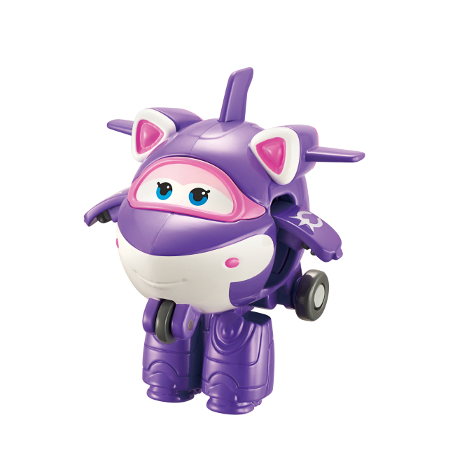 Фигурки персонажей - Фигурка-трансформер Super Wings Transform-a-bots Кристал (EU740063)#2