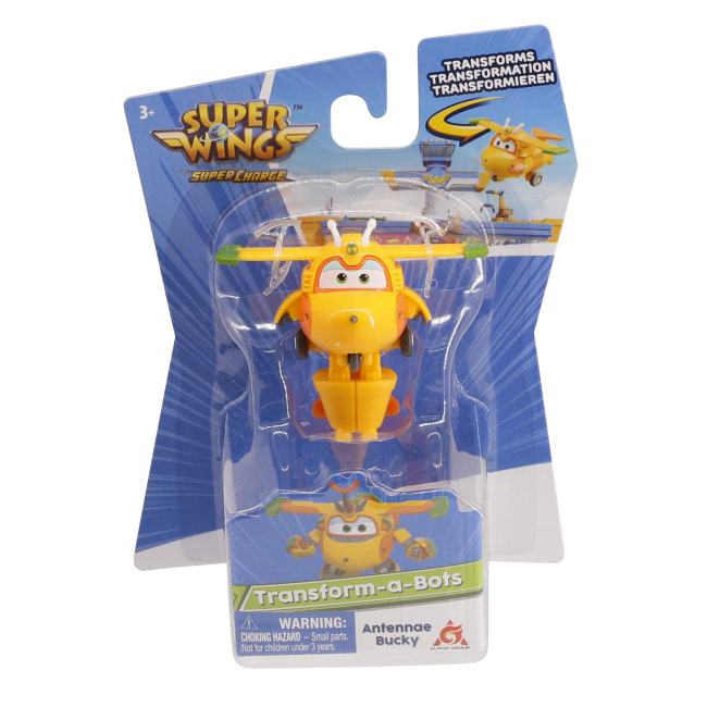 Фигурки персонажей - Фигурка-трансформер Super Wings Transform-a-bots Баки (EU740073)#3