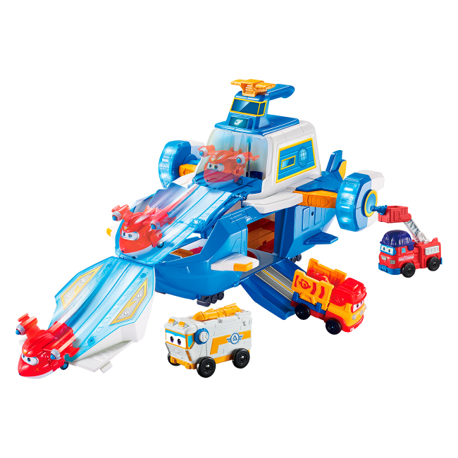 Транспорт и спецтехника - Игровой набор Super Wings Воздушная База (EU740831)#2