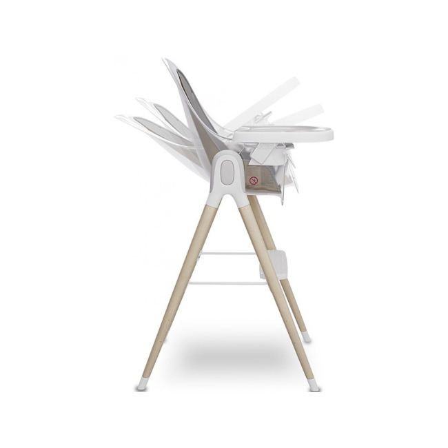 Товары по уходу - Стульчик для кормления Lionelo Maya white (LO.MY01)#4