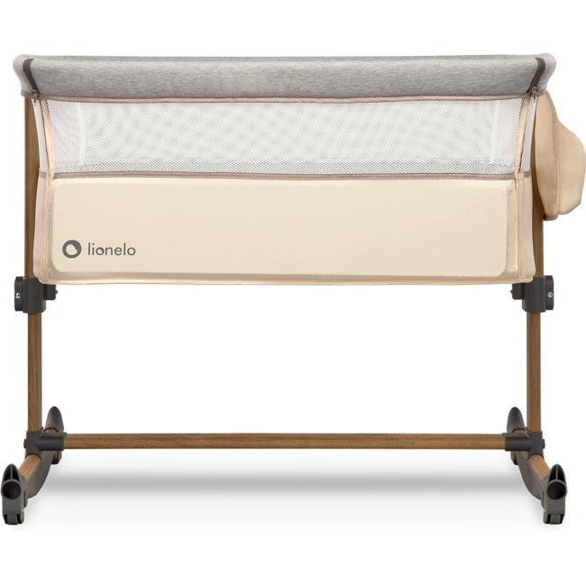Манежі - Приставне ліжечко Lionelo Leonie beige sand (5903771700139)#2
