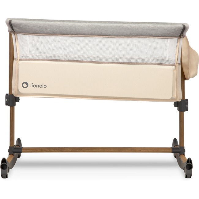 Манежі - Приставне ліжечко Lionelo Leonie beige sand (5903771700139)#3