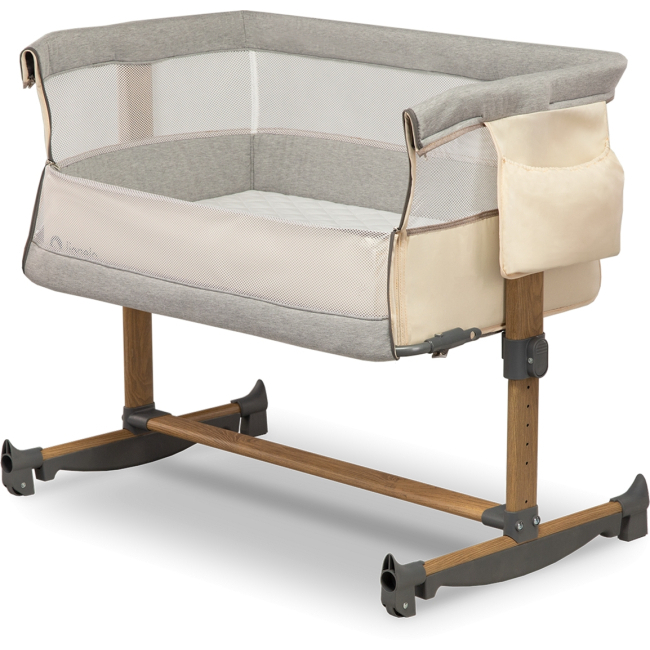 Манежі - Приставне ліжечко Lionelo Leonie beige sand (5903771700139)#5