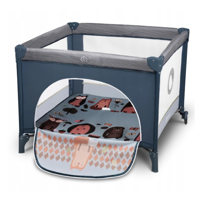 Манежи - Манеж Lionelo Fie blue navy (LO.FE02)#2