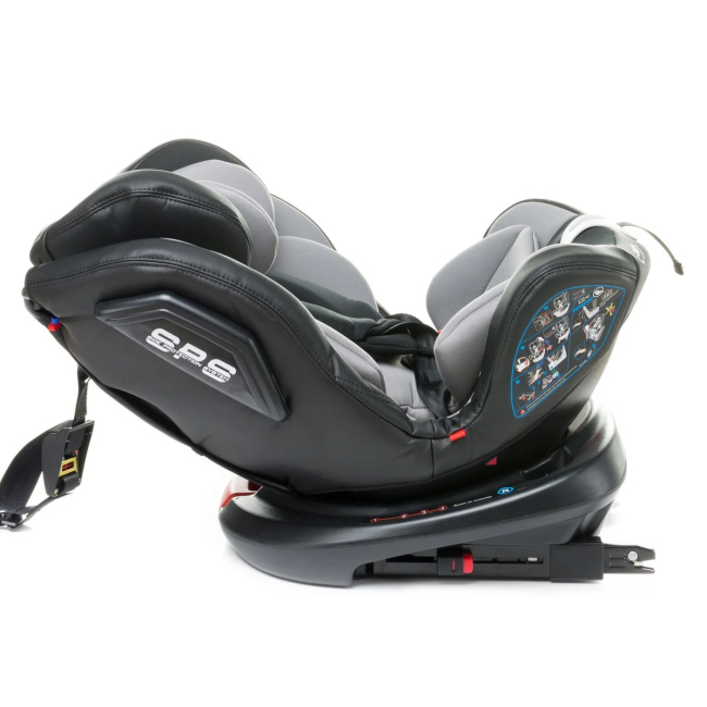 Автокресла и аксессуары - Автокресло 4Baby Roto-Fix light grey (4RF04)#2