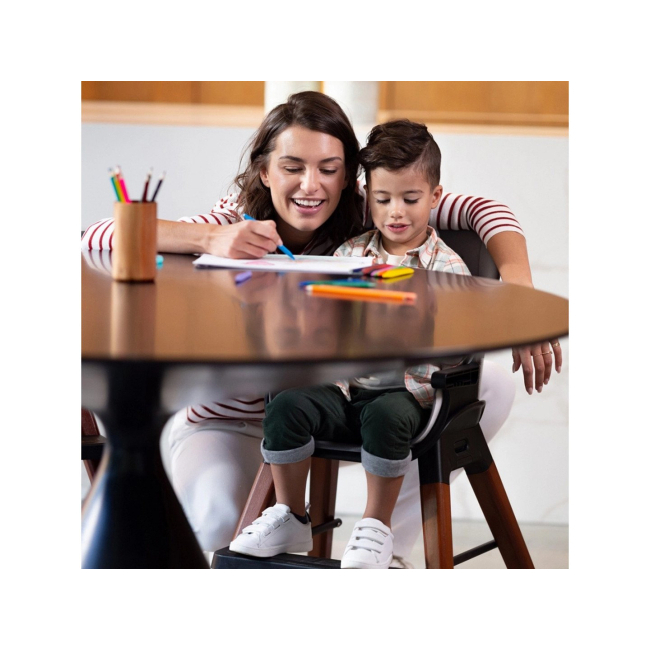 Товары по уходу - Стульчик для кормления Lionelo Mona black onyx (LO.MO04 LO.MO04)#5