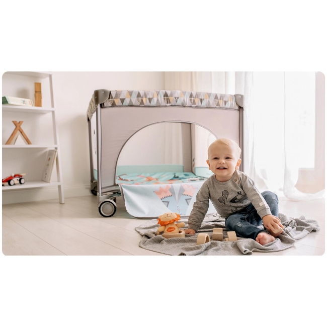 Манежи - Манеж Lionelo Fie blue sky (LO.FE04)#5