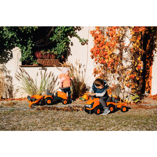 Толокари - Толокар Трактор Falk Kubota 260C Толокар з причепом (3016200026037)#4