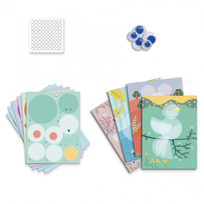 Набори для творчості - Набір для створення колажу Djeco Знову і знову (DJ09056)#2