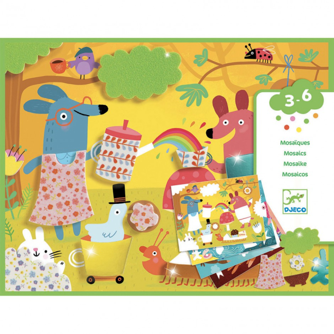 Набори для творчості - Набір для творчості Djeco Весела піна колаж (DJ09869)#2