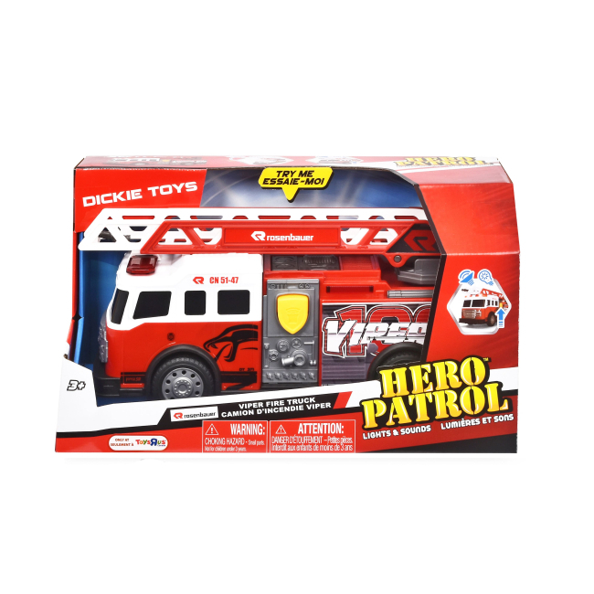 Транспорт и спецтехника - Пожарная машина Dickie Toys Вайпер (3714019)#5