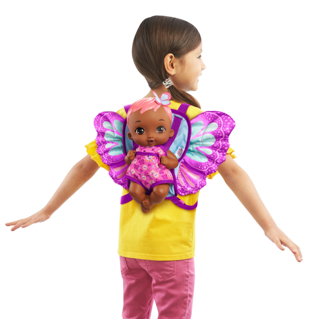 Одежда и аксессуары - Держатель для пупса My Garden Baby Красочные крылышки (HBH45)#5