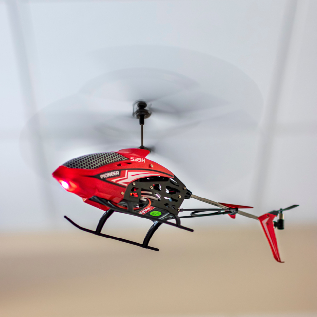 Радиоуправляемые модели - Игрушечный вертолет Syma S39Н красный (S39H/S39H-1)#9