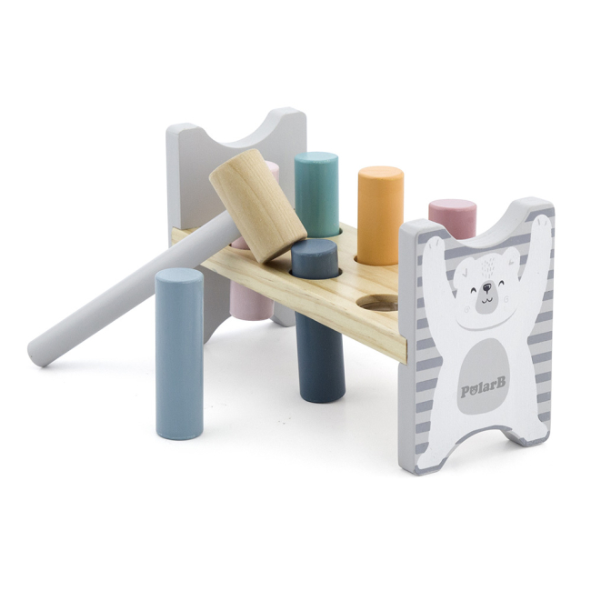 Розвивальні іграшки - Ігровий набір Viga Toys PolarB Забий цвяшок (44009)#2