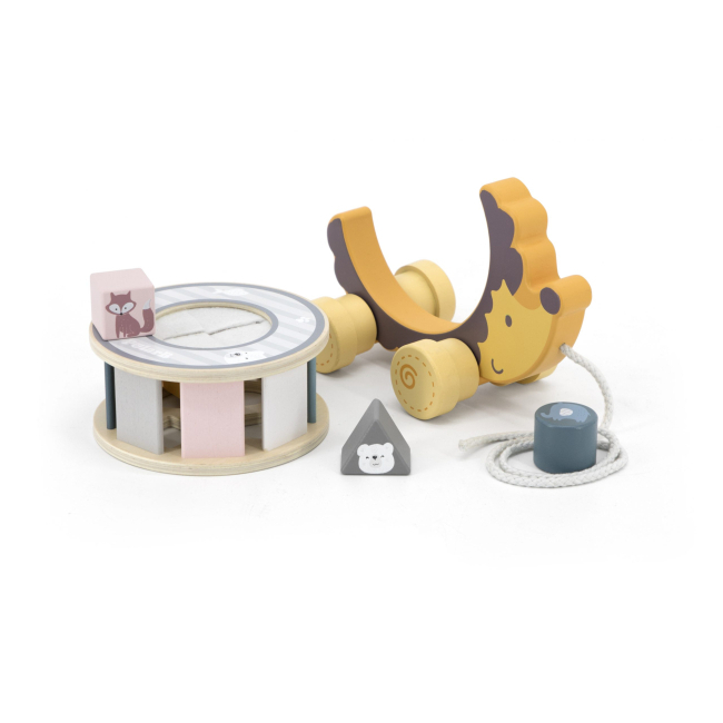 Розвивальні іграшки - Каталка-сортер Viga Toys PolarB Їжачок (44025)#2