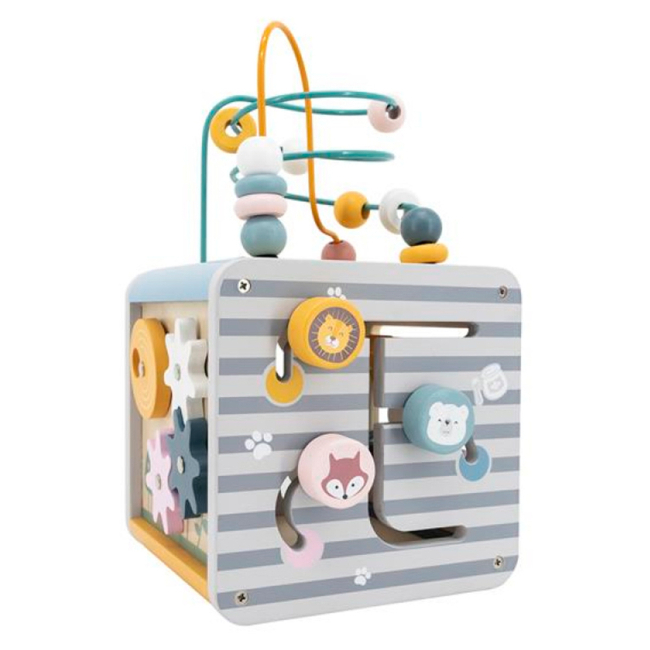 Развивающие игрушки - Бизикуб Viga Toys PolarB Кубик 5 в 1 (44030)#3