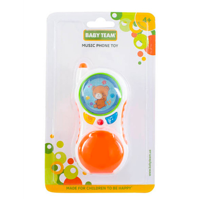 Розвивальні іграшки - Музична іграшка Baby Team Телефон (8621)#3