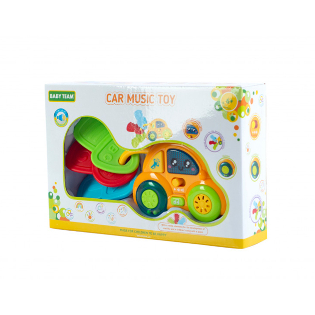 Развивающие игрушки - Музыкальная игрушка Baby Team Машинка (8642)#4
