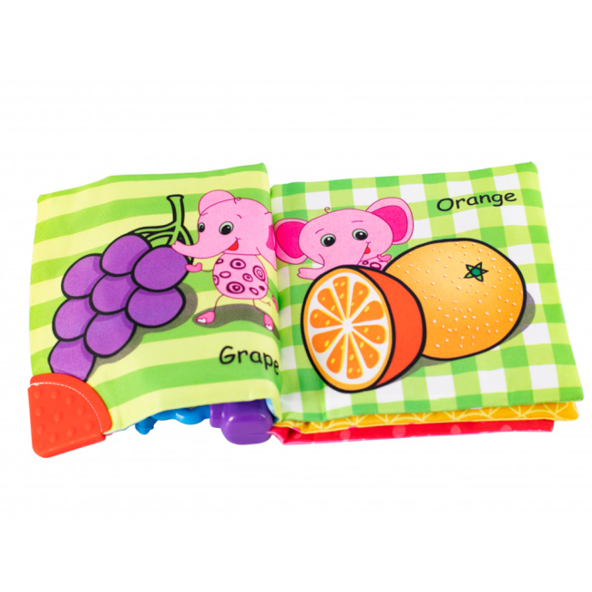 Розвивальні іграшки - Іграшка-книжка Baby Team текстильна (8720)#3