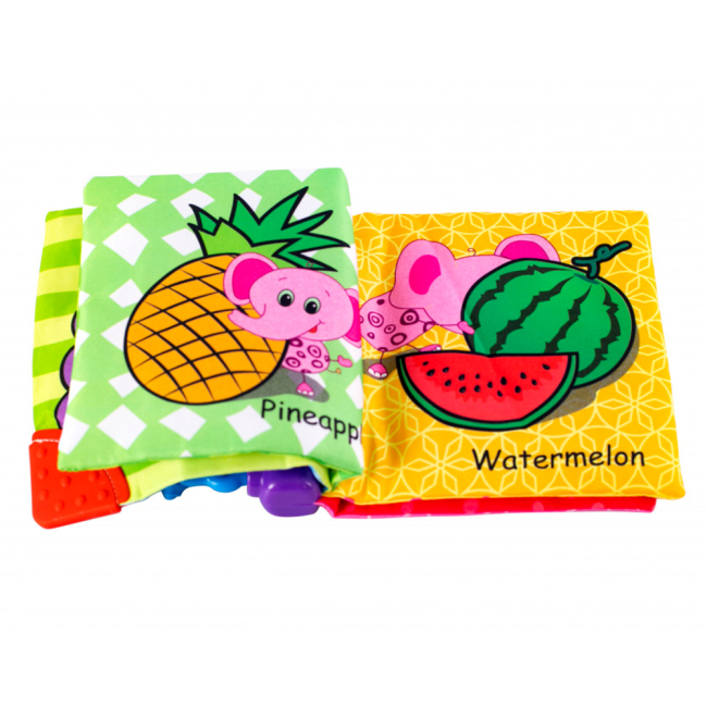 Розвивальні іграшки - Іграшка-книжка Baby Team текстильна (8720)#4