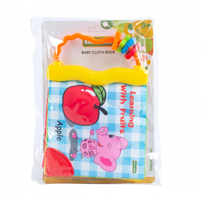 Розвивальні іграшки - Іграшка-книжка Baby Team текстильна (8720)#5