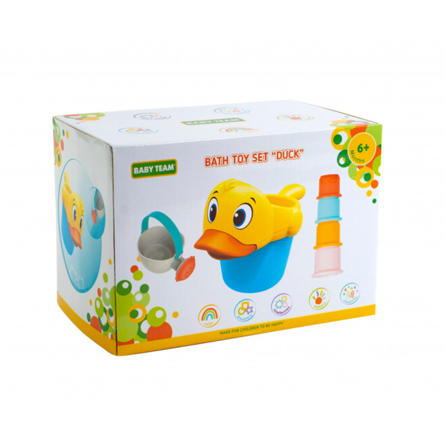 Игрушки для ванны - Набор игрушек для ванны Baby Team Утенок (9026)#3