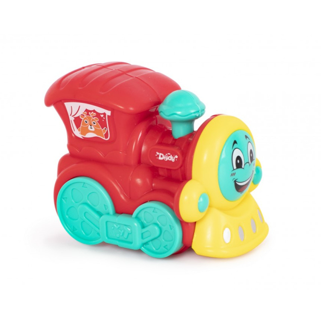 Машинки для малышей - Игрушка Baby Team Транспорт поезд красный (8620-6)#2