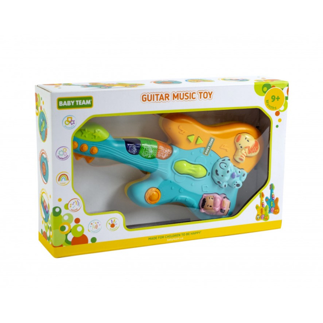 Розвивальні іграшки - Музична іграшка Baby team Гітара блакитна (8644-1)#2