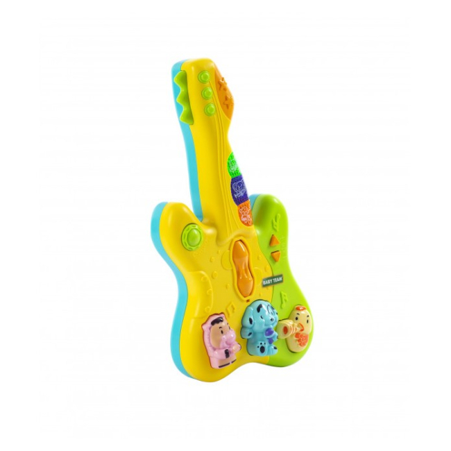 Розвивальні іграшки - Музична іграшка Baby team Гітара жовта (8644-2)#3