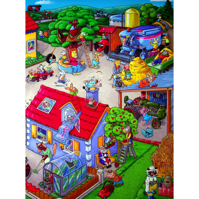 Книги-картинки для детей (2-6 лет) - Книжка «Вімельбух Ласкаво просимо в село» (122190)#3